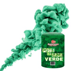 POTE DE HUMO CHICO VERDE x 1u
